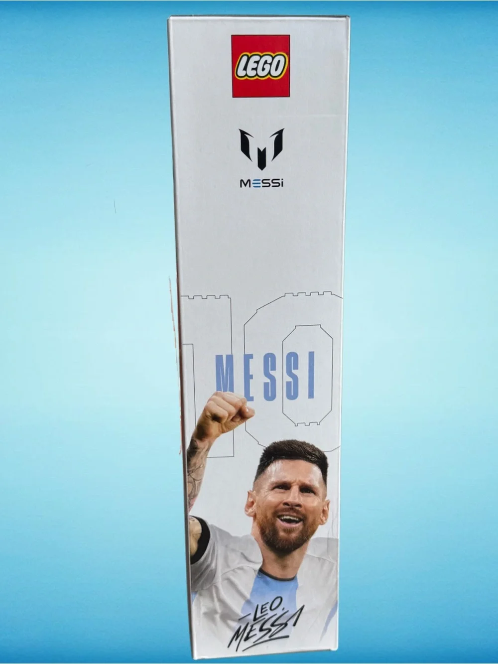 LEGO Lionel Messi Soccer Legend 43015 Football Building Display Set 2 In 1